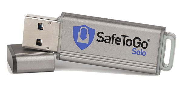 SafeToGo Solo clé sécurisée avec puce de sécurité embarquée
